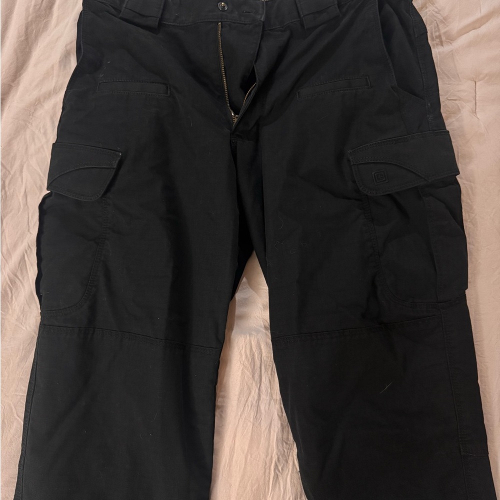 5.11 Tactical Men's Black Cargo Pants (2 PAIRS)